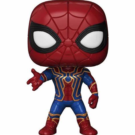 Funko Pop-figura de Spiderman Black Gold 911, juguete de cabeza móvil 913, Iron Spider 305, Mysterio, modelo de vinilo coleccionable