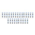 thumbnail image 4 of Rdeghly Pneumatic Valve Connector For VORON Extruder,50 Set Pneumatic Valve Connector Head For VORON Extruder 3D Printer Accessories PTFE ECAS04,Pneumatic Valve Head Replacement, 4 of 8