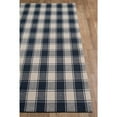 thumbnail image 4 of Erin Gates by Momeni Marlborough Charles Navy Hand Woven Wool Runner 2'3" X 8', 4 of 4