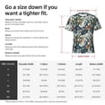 thumbnail image 4 of Rocae Hawaiian Style for Men's Moisture-Wicking Crew Tee - T-Shirt for Sports, Outdoor Activities, and Casual WearLarge, 4 of 9