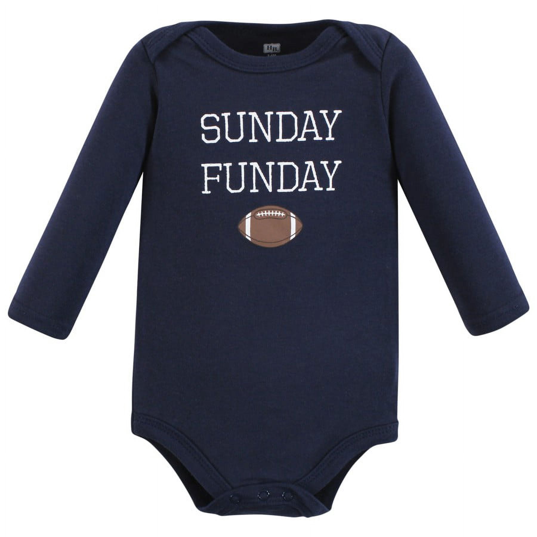 Hudson Baby Cotton Long-Sleeve Bodysuits, 7-Pack, Newborn-24 Months