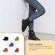 thumbnail image 4 of Sonducket 2 piezas de botines, calcetines, tienda de campaña, zapatillas Unisex, fundas para botas, ligeros, impermeables, agradables a la piel, Accesorios de calzado Naranja metro Sonducket AP011703-07, 4 of 6