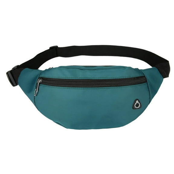 Waist Pack Bag - Waterproof Fanny Pack With Adjustable Strap For Workout Traveling Casual Running. - green