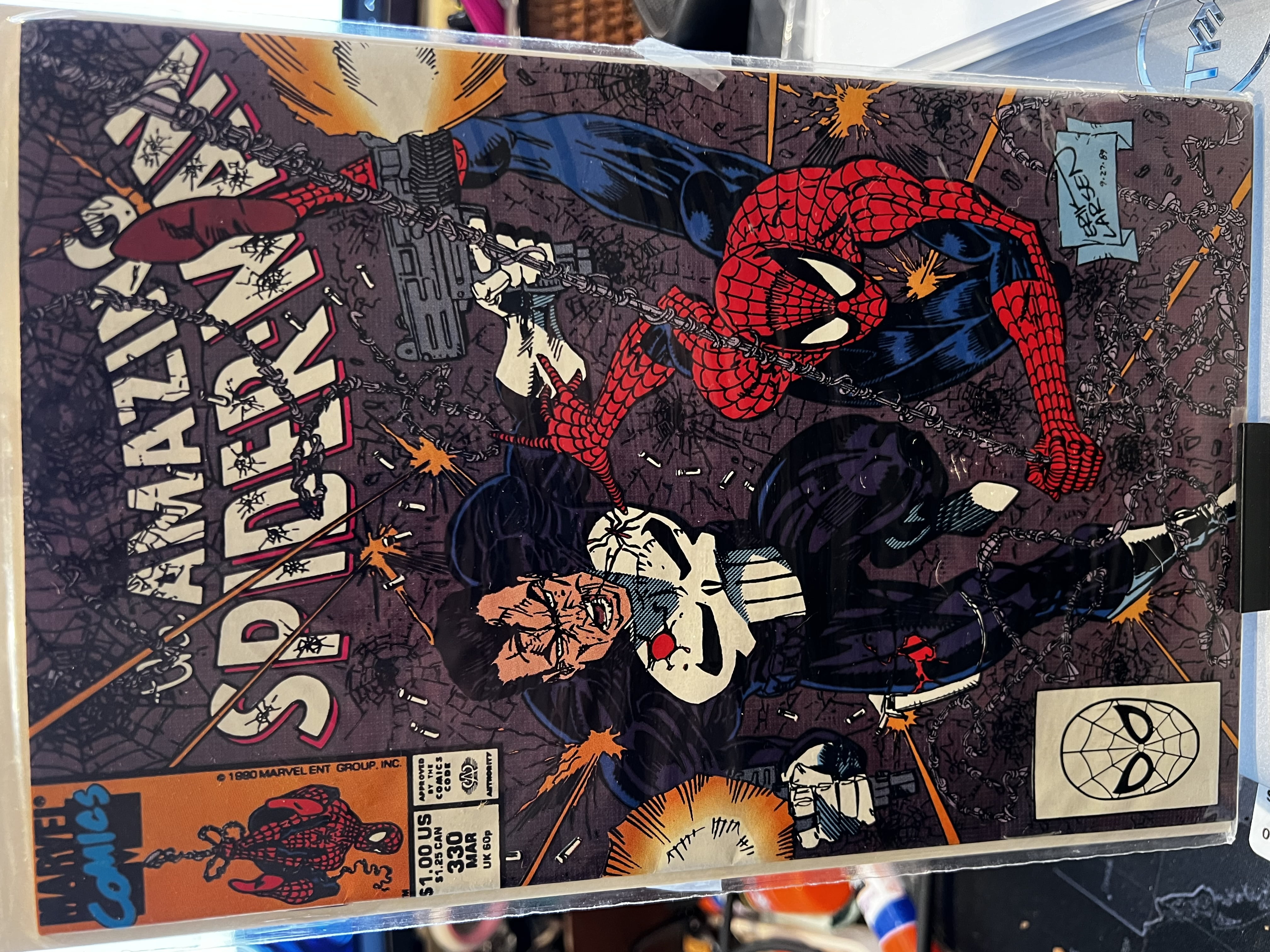 Amazing Spider-Man NM Erik Larsen Art #330