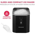 thumbnail image 3 of Frigidaire 33lb Countertop Nugget Pellet Ice Maker Self-Cleaning, Black, Model EFIC226, 3 of 17