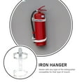 ITSELFER Wall Mounted Fire Extinguisher Hanger Iron Fire Extinguisher