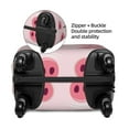 thumbnail image 4 of Fotbe Cute Pig Nose Luggage Cover Protector,Suitcase Protector,Scratch and Dirt Resistant,Fits 18-32 Inch Luggage-X-Large, 4 of 9