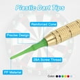 thumbnail image 5 of Uxcell 2BA Thread 1.1 inch Length Plastic Soft Dart Tips Replacement Dart Accessories 60 Pack PP Green, 5 of 7