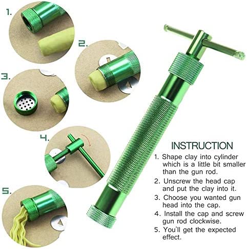Clay extruder - polymer clay extruder, alloy clay extruder , shape