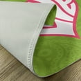 thumbnail image 5 of Ambesonne Retro Place Mats Set of 4, Paisley Love Nutrient, Standard Size, Green White Pink, 5 of 6