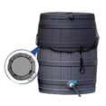 thumbnail image 3 of Hioecau Mesh Cover Rain Barrel Netting Screen Drawstring Design Wide Application Outdoor Bucket Fine Mesh Protective Cover, 3 of 8