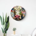 thumbnail image 4 of 10 Inch Wall Clock Battery Operated Silent Clock Decorative for Office, Kitchen, Outdoor, Living RoomHumorous Cow Oil Painting Farm Delicate, 4 of 4