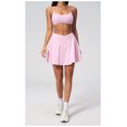 thumbnail image 2 of AEXTO Two Piece Tennis Skirt Sets Athletic 2 Piece Workout Sets for Women with Pockets, 2 of 7