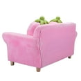 thumbnail image 6 of Veryke Toddler Couch & Kids Sofa with 2 Strawberry Pillows, 2-Seater Upholstered Bbay Sofa Chair, 6 of 9