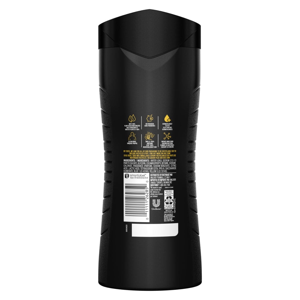 Axe Apollo Men's Body Wash Sage & Cedar Wood With Odor-Busting Prebiotics 16 fl oz - Pack of 2