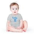 thumbnail image 2 of Cutie Pie - Math Parody Pi Symbol - Cute Geek Outfit - Cute One-Piece Infant Baby Bodysuit, 2 of 4