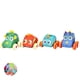 thumbnail image 2 of Juguetes de vehículos suaves, juguetes de vehículos de tela con bolso, juguetes de vehículos de bebé seguros, lindo coche extraíble, dibujos animados, juguetes de coche para niños para el hogar Inevent FN003545-01, 2 of 7