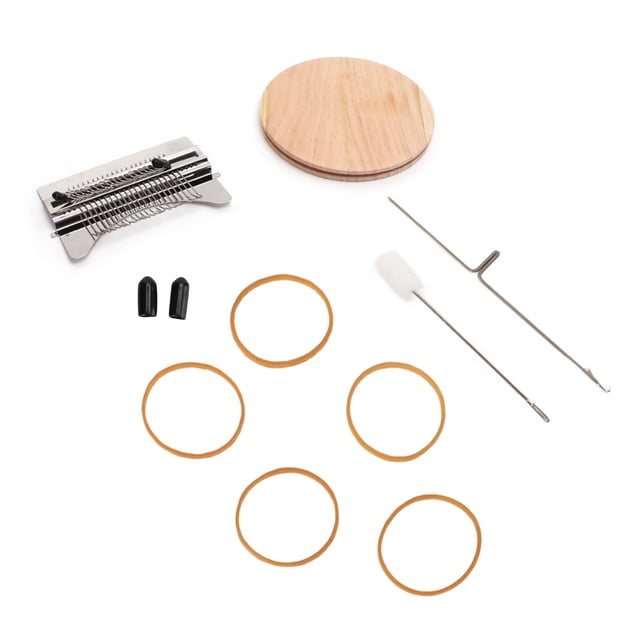 Mini Métiers à Tisser Darning, Kit de Métiers à Tisser Multifonctionnels pour Réparer les Vêtements Endommagés, Kit de Métiers à Tisser pour Bricolage, Tapisseries, Tapis, Écharpes 21