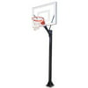 First Team Sport II-BP Steel-Acrylic In Ground Fixed Height Basketball System44; Purple