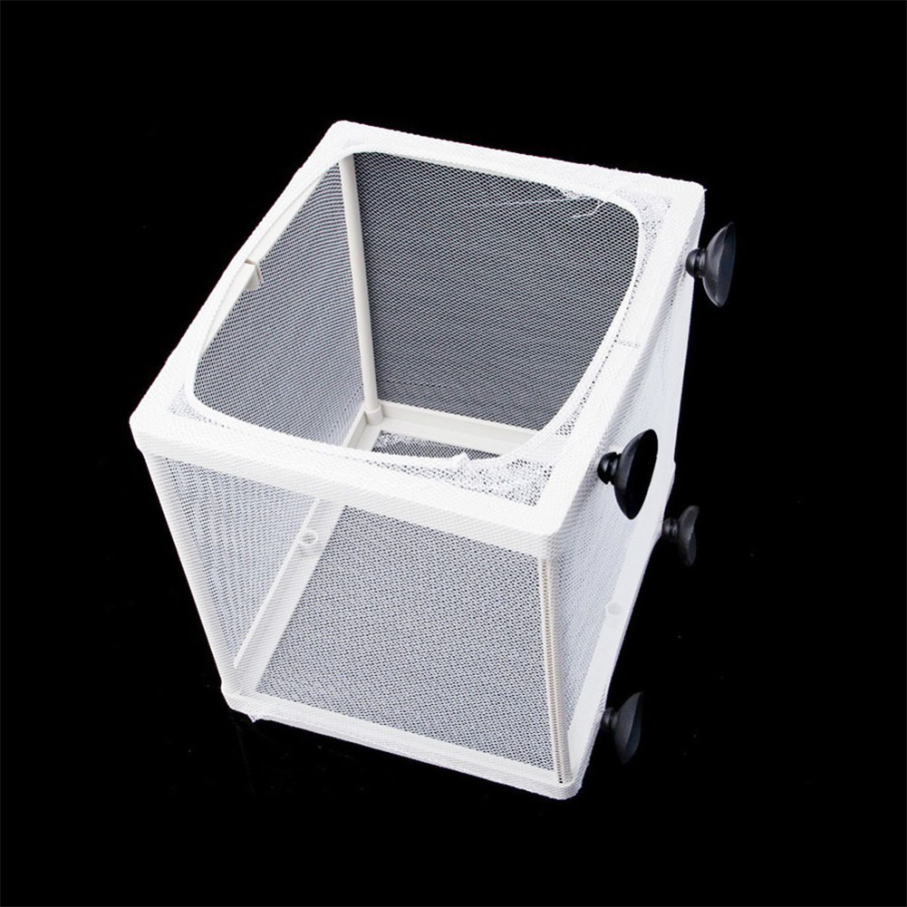 Aquarium Fish Breeding Isolation Mesh Box Net Incubator Breeder for