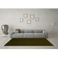 thumbnail image 3 of Ahgly Company Machine Washable Indoor Rectangle Abstract Yellow Contemporary Area Rugs, 8' x 10', 3 of 4