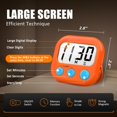 thumbnail image 3 of Digital Timer For Kids Teacher Classroom Timer For Study Learning Management Kitchen Work Blue Green White, 3 of 5