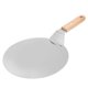 thumbnail image 1 of Espátula redonda de acero inoxidable para pizza, utensilio de cocina para hornear y repostería., 1 of 8