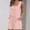 #316-Pink, variant on TaTaai Womens Smocked Ruffle Set Womens Two Piece Summer Outfit Square Neck Crop Tank And Shorts Set For Beach Gift