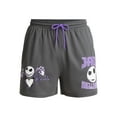 thumbnail image 5 of Nightmare Before Christmas Men's and Big Men's Graphic Mesh Shorts, Sizes S-3XL, 5 of 5