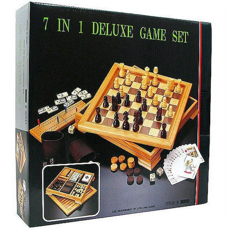WS Game Company Chess 7-in-1 Heirloom Edition