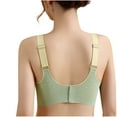 thumbnail image 4 of ylioge M-5X Plus Size Push Up Bras for Women No Underwire Removeable Padded Bralettes Ladies Breathable Color-Block Support Lifting Underwear Bra, 4 of 4