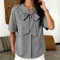 thumbnail image 3 of Bixock Women's Maternity Tops Short Sleeve Casual Pregnant Tops Crew Neck Maternity Shirts Soft Breathable Comfortable Maternity Clothings, 3 of 7