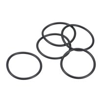 Uxcell 34x30x2mm Nitrile Rubber O Rings Metric Sealing Gasket, Black 25 Pack