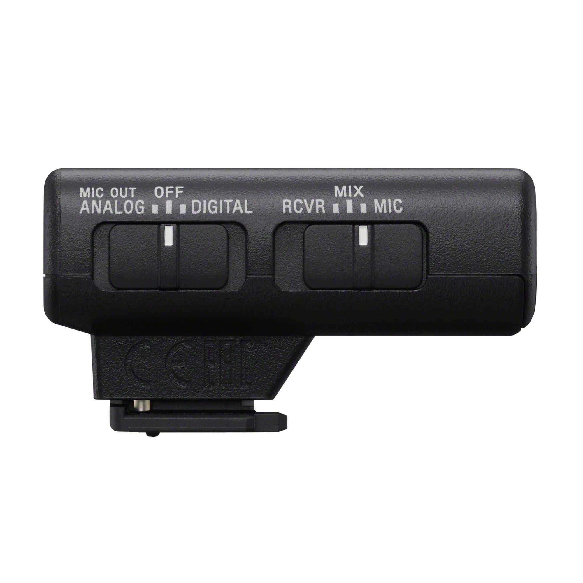Sony ECM-W2BT Digital Bluetooth Wireless Microphone with ECM-LV1 Lav Mic Bundle