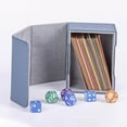 thumbnail image 4 of Card Deck Case Organizer Storage Box for MTG Cards storage box pu Poker Cards Sport Card Dark Blue, 4 of 5
