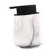 thumbnail image 3 of Dispensador de jabón de manos, botella con bomba a presión, recargable, moderno, líquido para platos. Negro blanco, 3 of 9