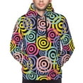 thumbnail image 4 of Hoodies for Men - abstractly colorful print A Long Sleeve Comfrt Men'S Fashion Hoodies & Sweatshirts, Sweatshirts for Men Hoodies Pullover Clothing Clothes with Pouch, 4 of 7