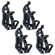 thumbnail image 4 of Montaje De Pala Abrazaderas de goma metálicas multiusos para montaje en pala, 4 Uds., para portaequipajes de techo (negro), 4 of 5