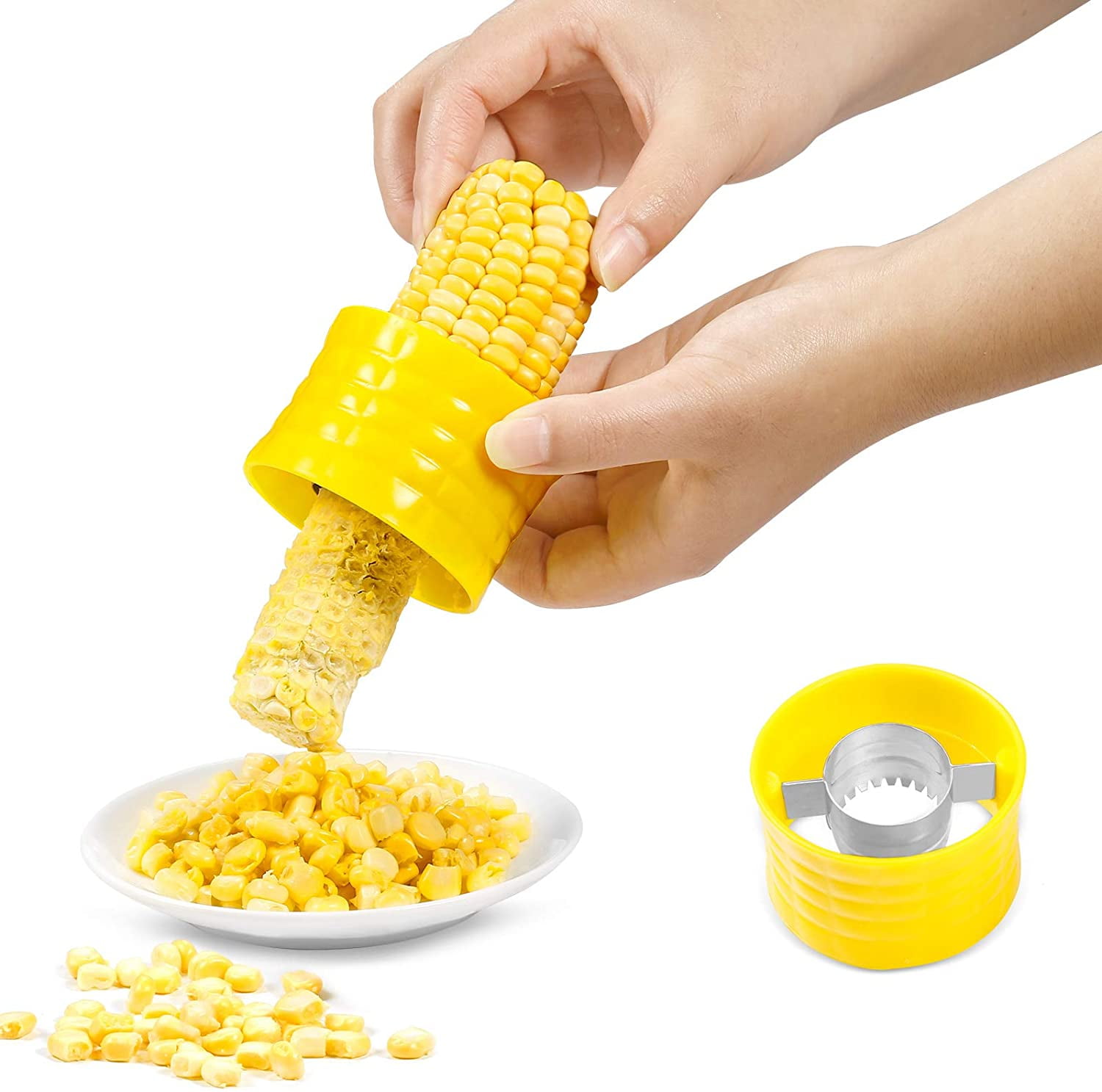 Portable Quick Stripper Corn Grain Tool Used For Make Vegetable Salad 