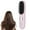 Pink, variant on Cordless Hair Straightener Brush – Portable Ionic Hot Comb, Mini Travel Hair Straightening Brush for Women, Lightweight for Home Or On-The-Go Styling
