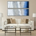 thumbnail image 6 of Empire Art Direct Sand Art Textured Metallic Hand Painted Diptych Wall Art, 20" x 60" x 1.5" each, Ready to Hang, 6 of 10