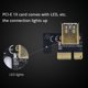 thumbnail image 3 of Tarjeta adaptadora Pcie 1x a 16x, placa adaptadora USB3.0 Compatible con Btc Miner negro, 3 of 5