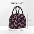 thumbnail image 2 of Yiaed Leopard Print Print Lunch Bag Adult Insulated Lunch Box, Leakproof Cooler Food Lunch Containers Reusable High Capacity Lunch Tote Bags-One Size, 2 of 6