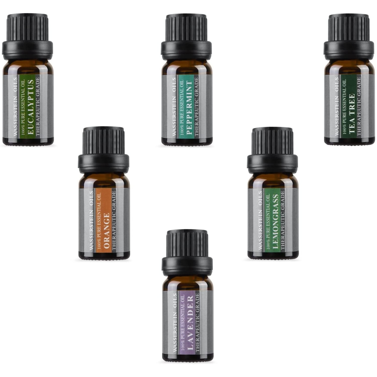 Top 6 Aromatherapy Oils 100 Pure Basic Essential Aromatherapy Oils