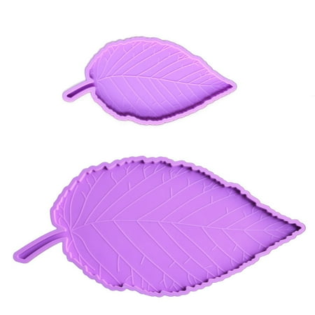 

Sardfxul Large Leaf Tray Coaster Mold Silicone Leaves Coaster Bowl Mat Resin Casting Mold