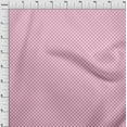 thumbnail image 4 of oneOone Cotton Poplin Medium Pink Fabric Gingham Check Sewing Craft Projects Fabric Prints By Yard 56 Inch Wide, 4 of 4