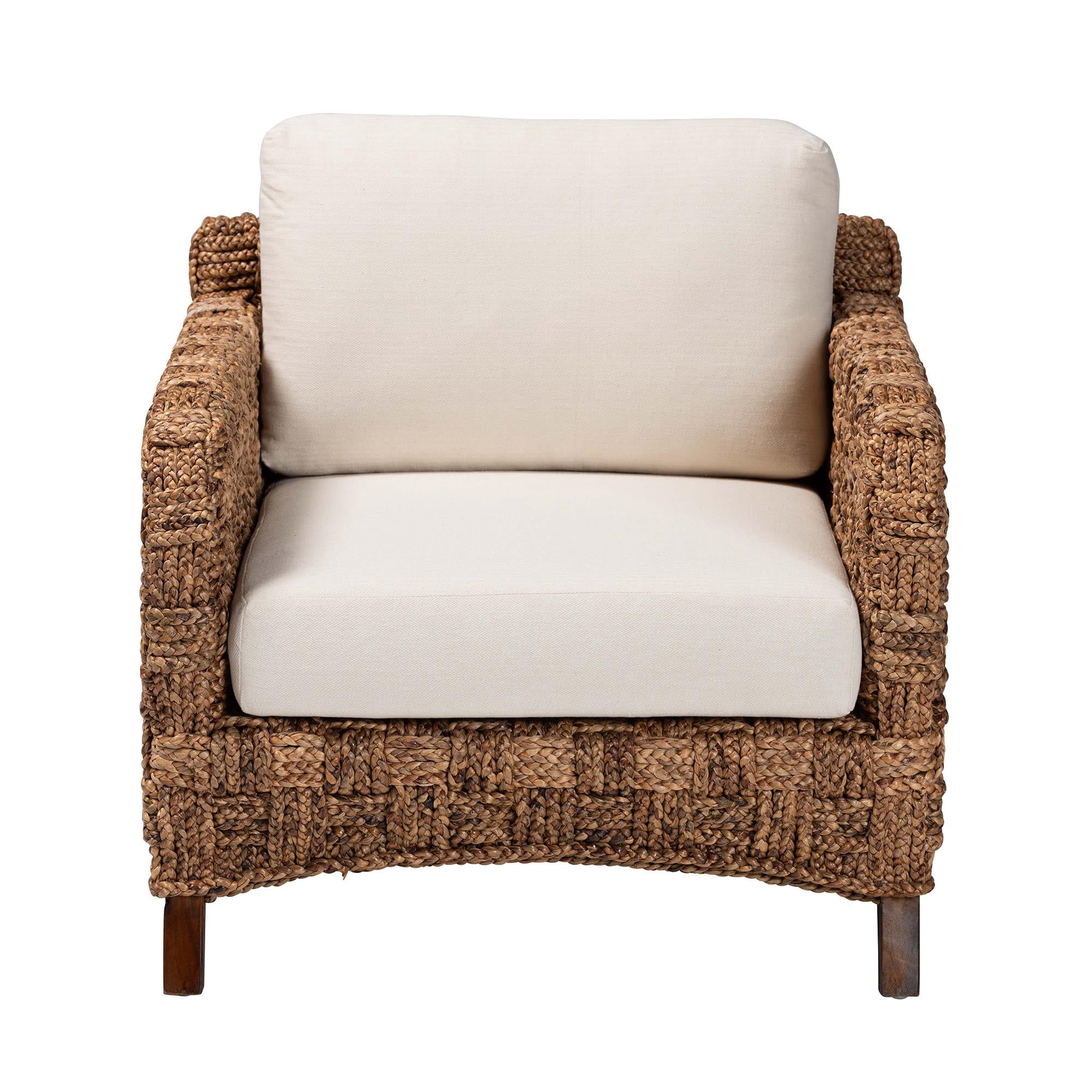 bali & pari Vevina Boho Chair, Natural Brown