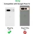 thumbnail image 2 of Compatible with Google Pixel 7a Case Ring Holder for Women Girls, Finger Rotating Kickstand Magnetic Car Stand Soft Bumper Cover, Shockproof Phone Case for Google Pixel 7a 6.1 inch, Grey, 2 of 14