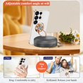 thumbnail image 5 of Compatible with Samsung S23 Ultra Case with Ring Holder Magnet Silicone, Phone Case Samsung Galaxy S23 Ultra Case Silicone Thin White Cover Black 360° Rotatable Metal Kickstand (White), 5 of 7