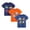 Orange, variant on BOBOGOJP Toddler Boy Shirts Boys Cotton Short Sleeve T-Shirt, Packs Printed Kids Crewneck Tees, Summer Pullover Tops Blue for Size 7-8 Years